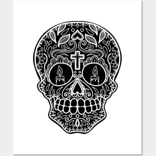 HomeSchoolTattoo SugarSkull Posters and Art